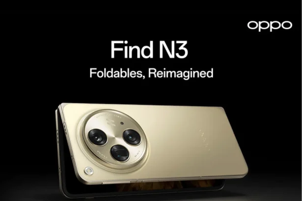 Oppo Find N3 telefonas: naujos kartos sulankstomas išmanusis su pažangia kamera.