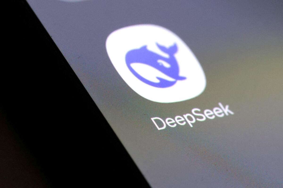 DeepSeek blokuojamas